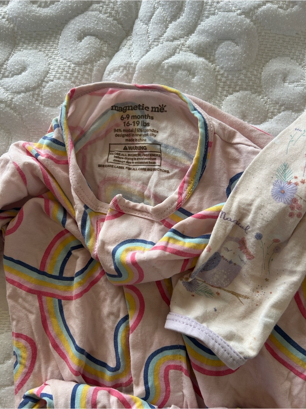 Magnetic Me Pink Bundle- 2 Infant Girl Pajamas